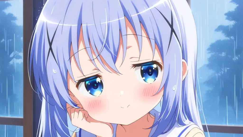 【ごちうさSS】雨の喫茶店、4人の少女たちの心温まる物語