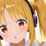 『ぼっち・ざ・ろっく！』の伊地知虹夏ちゃんが、レースゲームのモニターの前に座っているファンアートイラスト。「ぼざろSS 結束グランプリ」より。