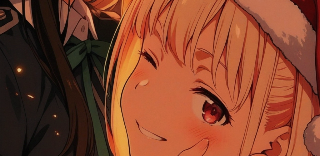 【クリスマス】チノ・千束・真昼・虹夏 2025クリスマス絵【AIファンアート】