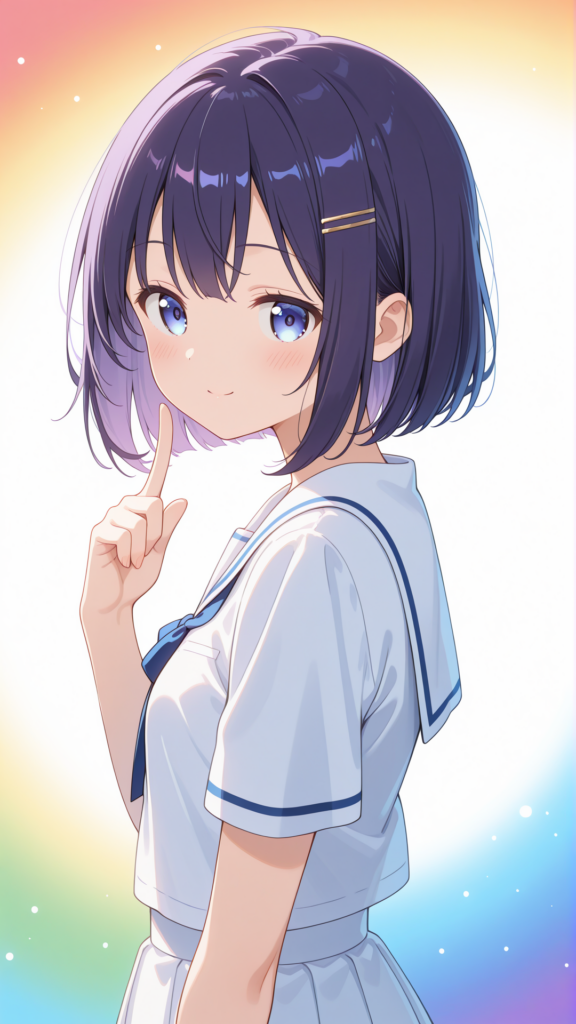 ごちうさのフユのソロイラスト（ファンアート）